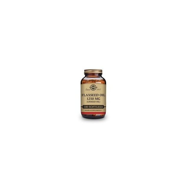 Solgar Aceite de Linaza 1250 mg 100 cáp.